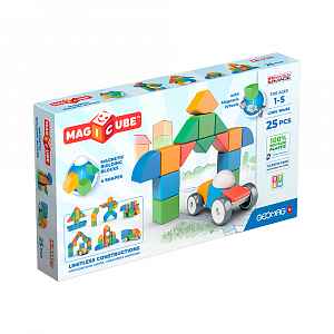 Geomag Magicube Shapes magnetická stavebnice 25 dílků