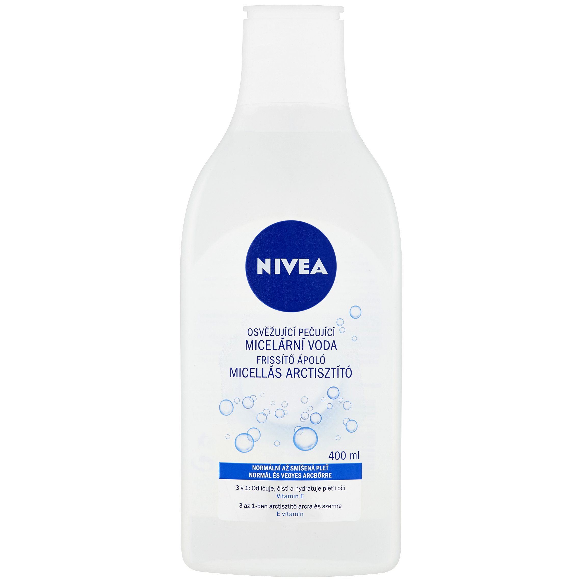 NIVEA Osvěžující micelární voda pro normální a smíšenou pleť 400 ml