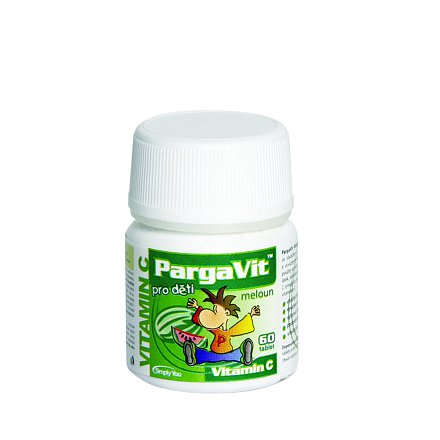 PargaVit Vitamin C meloun pro děti tablety 60