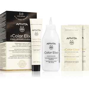Apivita My Color Elixir barva na vlasy bez amoniaku odstín 3.0 Dark Brown 1 ks