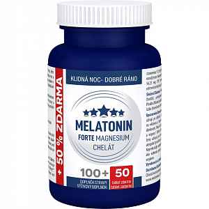 Clinical Melatonin Forte Magnesium chelát tbl.100+50