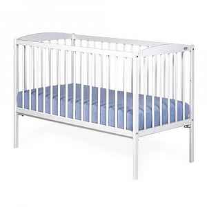 Dětská postýlka Clasico, 120x60 cm, bílá