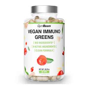 GYMBEAM Vegan immuno greens 90 kapslí