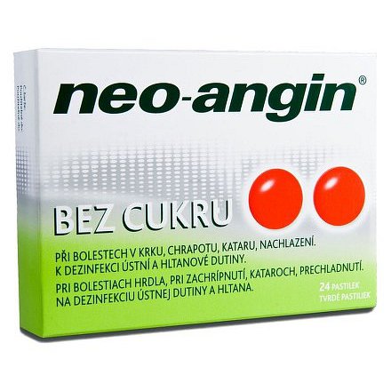 Neo-Angin bez cukru tablety 24