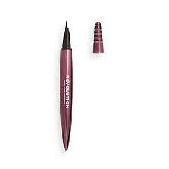 Revolution Tekuté oční linky Renaissance (Liquid Eyeliner) Brown 0,8 g