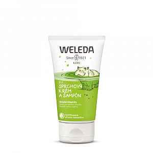 WELEDA 2v1 sprchový krém a šampon Veselá limetka 150ml