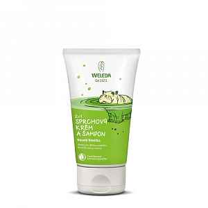 WELEDA 2v1 sprchový krém a šampon Veselá limetka 150ml