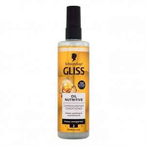 GLISS KUR express balsam oil nutrit,200ml žlut