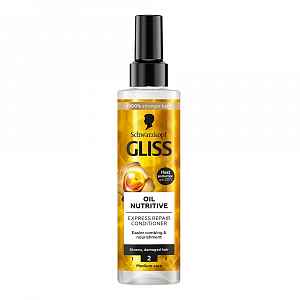 GLISS KUR express balsam oil nutrit,200ml žlut