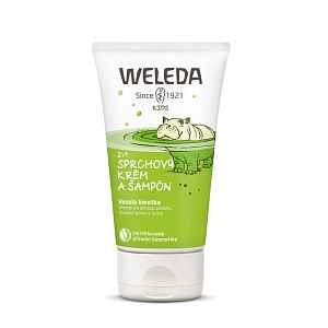 WELEDA 2v1 sprchový krém a šampon Veselá limetka 150ml