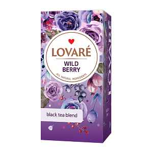 Lovaré Černý čaj Wild Berry 48 g