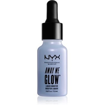 NYX Professional Makeup Away We Glow tekutý rozjasňovač s kapátkem odstín 01 Zoned Out 12,6 ml