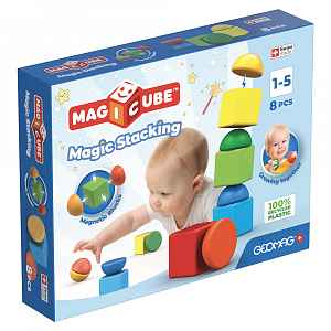 Geomag Magicube Stacking magnetická stavebnice 8 dílků