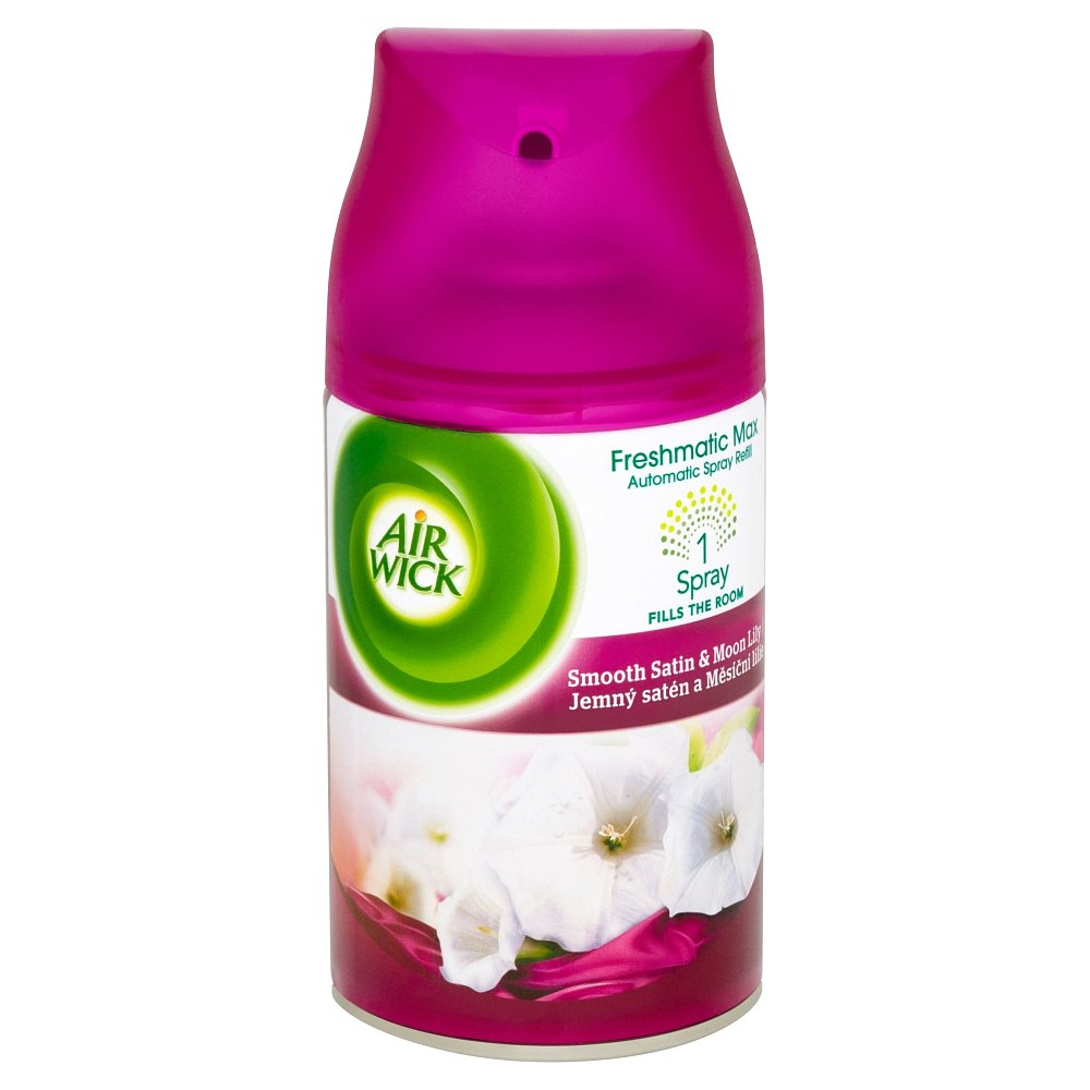 AIRWICK Freshmatic Jemný satén a Měsíční lilie 250ml