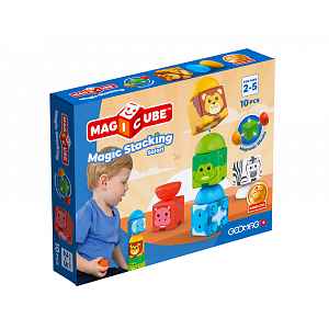 Geomag Magicube Safari magnetická stavebnice 10 dílků