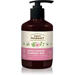 Green Pharmacy Oats & Cotton mléko na intimní hygienu 370 ml