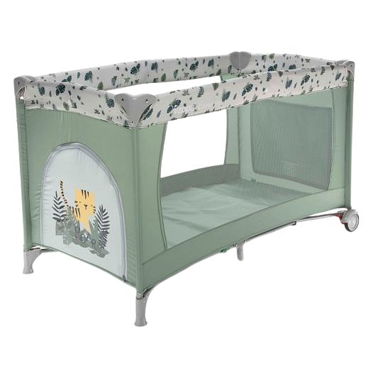 Zopa Postýlka skládací Caravan Jungle Green