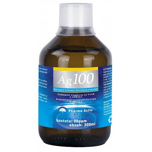 Koloidní stříbro Ag 100 (20ppm) 300 ml