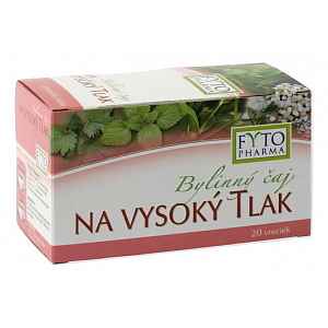 Bylinný čaj na vysoký tlak 20x1.25g Fytopharma