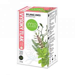 Bylinný čaj na vysoký tlak 20x1.25g Fytopharma