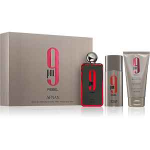 Afnan 9 PM Rebel dárková sada unisex