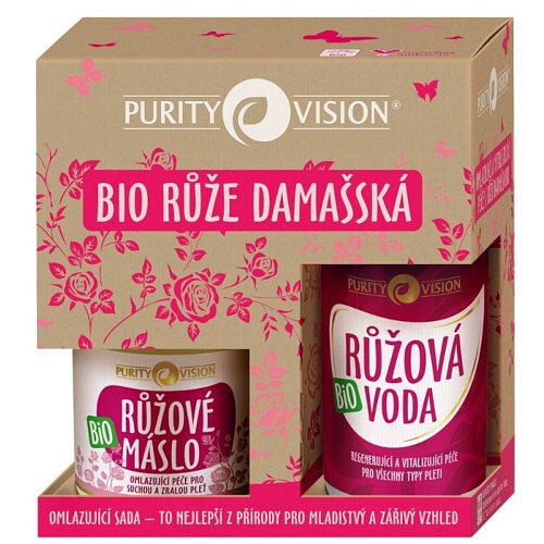 Omlazující sada s růží damašskou