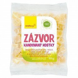 Zázvor kandovaný 100 g Wolfberry