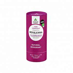 BEN & ANNA Tuhý deodorant BIO Pink Grapefruit 40 g