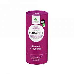BEN & ANNA Tuhý deodorant BIO Pink Grapefruit 40 g