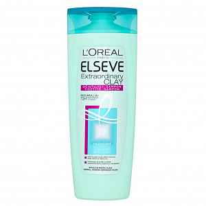 L'Oréal Paris Elseve Extraordinary Clay očisťující šampon pro rychle se mastící vlasy 250ml