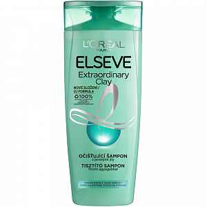 L'Oréal Paris Elseve Extraordinary Clay očisťující šampon pro rychle se mastící vlasy 250ml