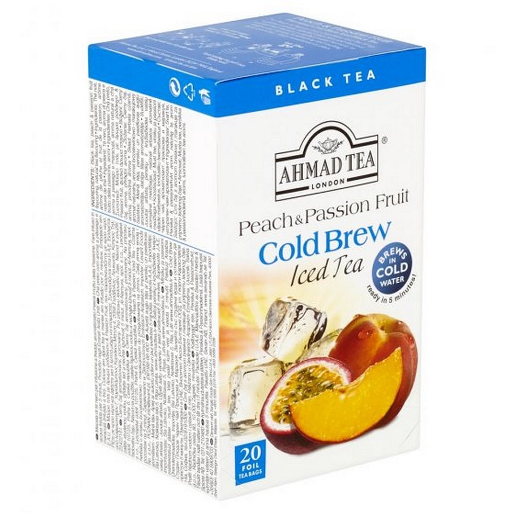 AHMAD TEA Ledový čaj Peach and passion fruit 20x2 g