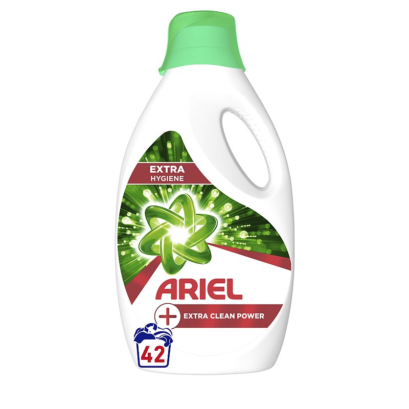 ARIEL Extra Clean prací gel 2.31 l, 42 pd