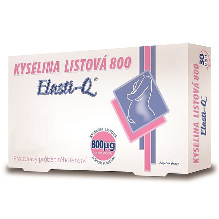 Elasti-Q Kyselina listová 800 tablety 30