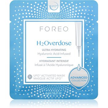 FOREO UFO™ H2Overdose intenzivně hydratační a vyživující maska  6 x 6 g