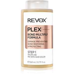 Revox B77 PLEX Bond Multiply Formula. Step 1 ochranná péče pro poškozené, chemicky ošetřené vlasy 260 ml