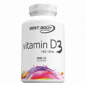 Vitamin D3 + K2 + zinc - 80 tablet