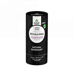 BEN & ANNA Tuhý deodorant BIO Urban Black 40 g