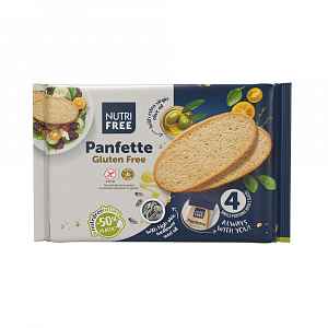 NUTRIFREE Panfette Světlý krájený chléb bez lepku 4x75 g