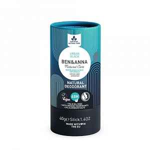 BEN & ANNA Tuhý deodorant BIO Urban Black 40 g