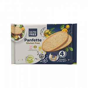 NUTRIFREE Panfette Světlý krájený chléb bez lepku 4x75 g