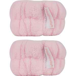 Brushworks Microfibre Wrist Wash Bands náramky proti stékající vodě při mytí obličeje z mikrovláken 2 ks