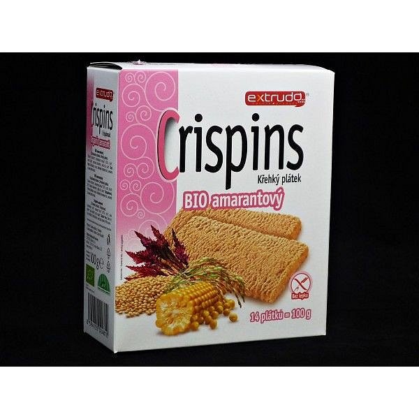 Crispins BIO Amarantový křehký plátek 14ks
