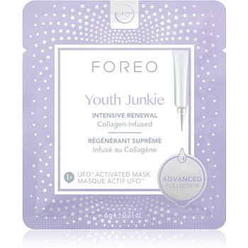 FOREO UFO™ Youth Junkie intenzivně vyživující maska s protivráskovým účinkem  6 x 6 g