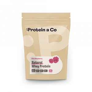Protein a Co Protein Natural whey prémiový bez chemie 1 000 g Pure raspberry
