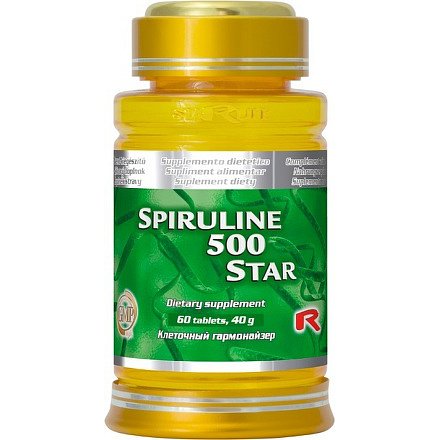 Spiruline 500 Star 60 tbl