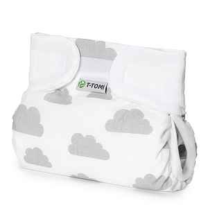 T-tomi Ortopedické abdukční kalhotky - suchý zip Grey clouds (3-6kg)