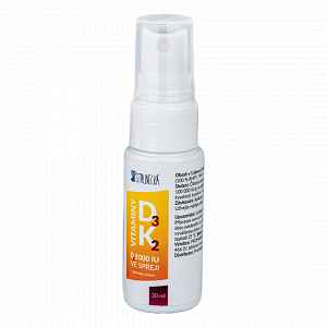 Vitamin D3 1000 IU + K2 ve spreji - 30ml