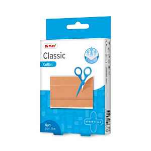 Dr.Max Classic Cotton 6 cm x 10 cm náplast 10 ks