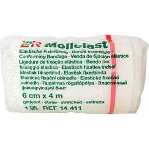 Obin.elast.fix.Mollelast 6cmx4m v celofánu 1ks